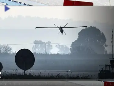 شاهد|| لحظة إسقاط طائرة مسيرة للجيش الإسرائيلي في جنين - وكالة ستيب نيوز