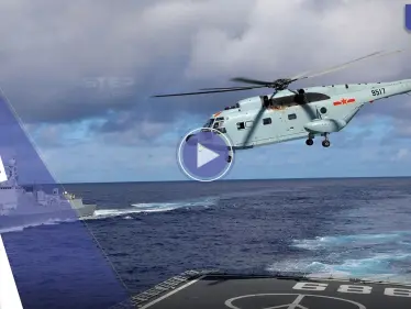 بالفيديو|| بدء أضخم مناورات بتاريخ الصين على حدود تايوان وغمامة دخان تظهر فوق المضيق - وكالة ستيب نيوز