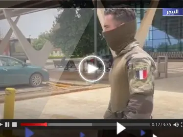 شاهد || لإجلاء الرعايا.. القوات الفرنسية بمطار عاصمة النيجر ولا خطط لانسحاب عسكري - وكالة ستيب نيوز