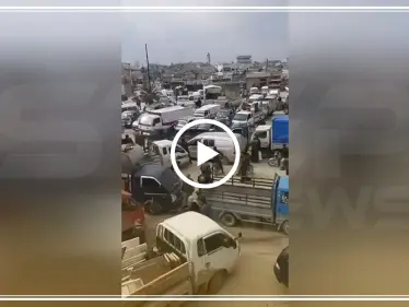 بالفيديو || "حدود العالم مغلقة" أعداد ضخمة من النازحين باتوا بسياراتهم في ريف إدلب - وكالة ستيب نيوز