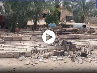 بالفيديو || خسائر وإصابات.. زلزال يضرب إقليم بوشهر جنوبي إيران قرب محطة نووية - وكالة ستيب نيوز