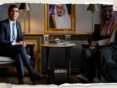 قبل زيارة مرتقبة لبريطانيا.. اتصال هاتفي بين سوناك وولي العهد السعودي - وكالة ستيب نيوز