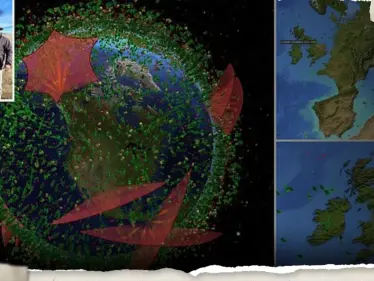 شاهد|| خريطة تفاعلية تكشف عن خردة فضائية تدور حول الأرض قد تسقط في أي وقت  - وكالة ستيب نيوز