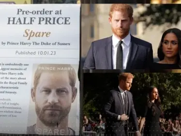 مذكرات الأمير هاري تفضح قصر باكنغهام: ضرب وفقدان عذرية ومشاهد حميمة لميغان مع زميلها - وكالة ستيب نيوز