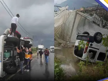شاهد|| إعصار مدمر يضرب مدينة أنامور بولاية مرسين.. ويتسبب بأضرار مادية كبيرة وإصابات عدة - وكالة ستيب نيوز