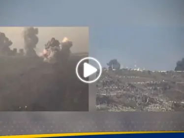 بالفيديو|| الجيش الإسرائيلي يشن غارات على مواقع عسكرية في لبنان.. وحزب الله يرد - وكالة ستيب نيوز