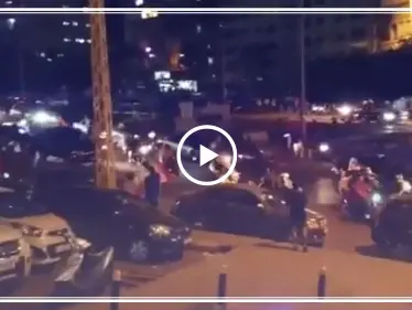 شاهد بالفيديو | أنصار حزب الله يجوبون شوارع بيروت والمتظاهرون يطلبون "الحماية" - وكالة ستيب نيوز