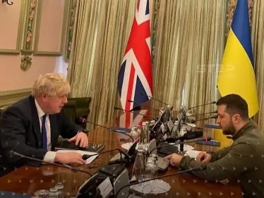جونسون يلتقي زيلينسكي في كييف.. الحكومة البريطانية تكشف هدف الزيارة - وكالة ستيب نيوز