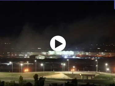 بالفيديو|| هجوم صاروخي يستهدف مطار أربيل شمالي العراق.. والقنصلية الأمريكية تطلق صفارات الإنذار - وكالة ستيب نيوز