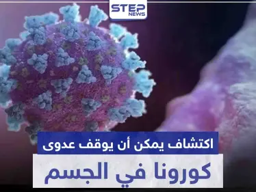 اكتشاف يمكن أن يوقف عدوى كورونا في الجسم.. ويمنع انتشاره - وكالة ستيب نيوز