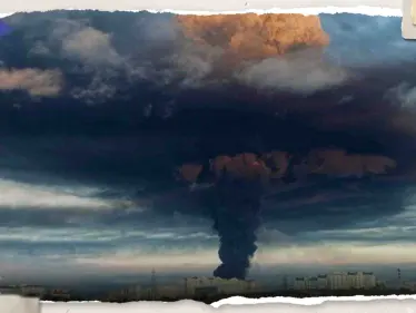 شاهد|| انفجار هائل لخزان وقود في شبه جزيرة القرم.. وحديث عن هجوم بطائرة مسيرة - وكالة ستيب نيوز