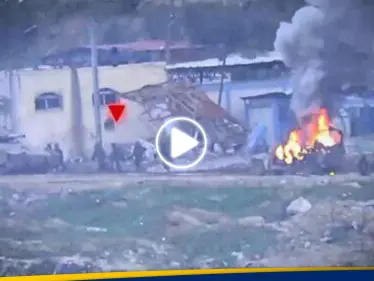 شاهد|| صاروخ من القسام يحوّل "جيب هامر" إسرائيلي إلى خردة.. واحتراق الجنود داخله - وكالة ستيب نيوز