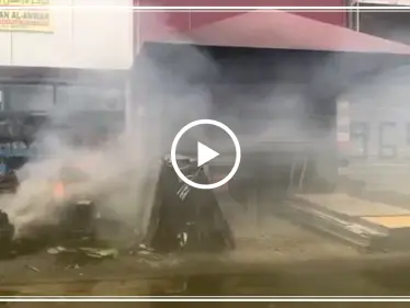 قتلى ومصابين بحريق ضخم داخل منطقة صناعية بالكويت (فيديو) - وكالة ستيب نيوز