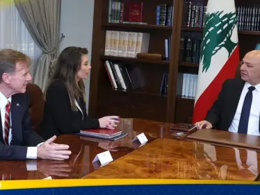 عون يبحث مع أورتاغوس التصعيد في الجنوب ويدعو لوقف الغارات الإسرائيلية - وكالة ستيب نيوز