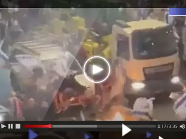 شاهد|| لقطات جديدة توثق عملية دهس المحتجين في تل أبيب.. "هاجمتهم سيارة مسرعة" - وكالة ستيب نيوز