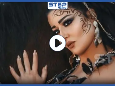 فيديو || سمية الخشاب على حصانٍ أسود وترقص بالسيف في صحراء سوريا - وكالة ستيب نيوز