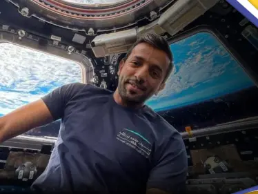 بالفيديو|| سلطان النيادي.. العربي الوحيد الذي احتفل بعيد الفطر خارج الكرة الأرضية - وكالة ستيب نيوز