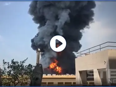 حريق ضخم في مرفأ بيروت وألسنة اللهب تصل عنان السماء مثيرة مخاوف اللبنانيين (فيديو) - وكالة ستيب نيوز