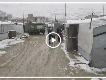 أوضاع كارثية يواجهها النازحون في مخيمات عرسال.. وفصل الشتاء يزيد من المعاناة (فيديو حصري) - وكالة ستيب نيوز