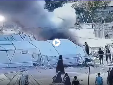 بالفيديو || نساء "داعش" الأوروبيات يفتعلن الحرائق في مخيم روج بريف الحسكة للفت الانتباه - وكالة ستيب نيوز