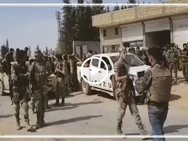 مشاهد من المعارك التي جرت اليوم شرق الفرات ضمن عملية نبع السلام 15/10/2019 - وكالة ستيب نيوز