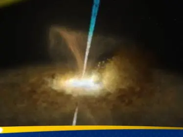 ثقب أسود يبتلع نجماً ويواصل قذف مواد فائقة السرعة لسنوات.. ظاهرة فلكية نادرة تحير العلماء - وكالة ستيب نيوز