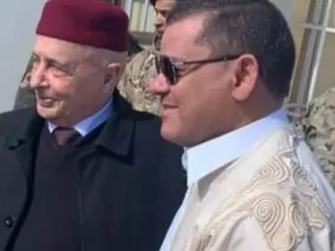 اجتماع مغلق وهام بين رئيس الحكومة الليبية عبد الحميد الدبيبة وعقيلة صالح - وكالة ستيب نيوز