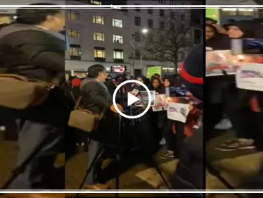 بالفيديو|| سيدة عراقية تخاطب محتجين موالين للنظام الإيراني: سليماني بجهنم.. الحقوه يا ذيول - وكالة ستيب نيوز