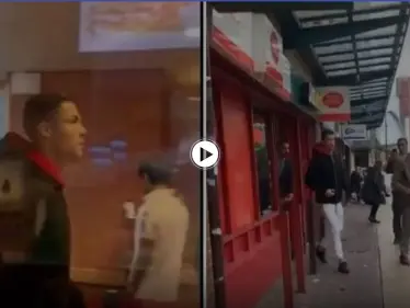 رونالدو يثير الجدل بين محبيه بمشهد داخل أحد المطاعم وتساؤلات حول تخليه عن عاداته الصحية (فيديو) - وكالة ستيب نيوز