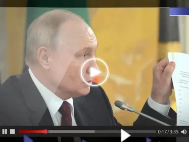 فيديو لـ بوتين يثير ضجة.. ورقة تفضح 