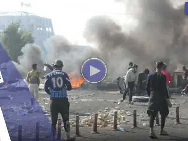 بالفيديو|| اشتباكات في المنطقة الخضراء والأمن العراقي يدخل القصر الرئاسي - وكالة ستيب نيوز