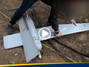 شاهد|| سرايا القدس تسيطر على الطائرة الإسرائيلية "سكاي لارك" شمال غزة - وكالة ستيب نيوز