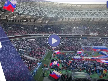 بيوم "المدافع عن أرض الآباء"..  200 ألف روسي يصيحون معاً بعبارة واحدة أمام بوتين.. ماذا قال لهم؟ - وكالة ستيب نيوز