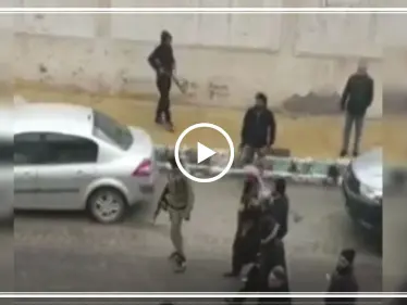 بالفيديو|| فصيل معارضة موالي لتركيا يعتدي بالرصاص على المجلس المحلي بتل أبيض.. والسبب! - وكالة ستيب نيوز