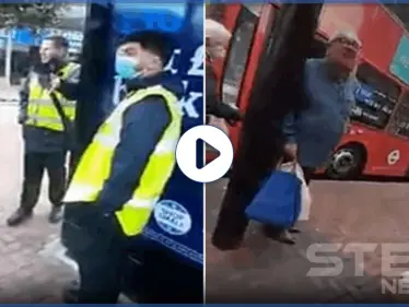 بالفيديو|| بسبب حجابها.. عجوز بريطاني عنصري يعتدي على امرأة مسلمة وطفلتها أمام الناس - وكالة ستيب نيوز