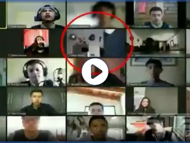 بالفيديو|| لحظة سطو عصابة على فتاة بالإكوادور تشارك بدرس عبر تطبيق زوم والكاميرا تكشفهم - وكالة ستيب نيوز