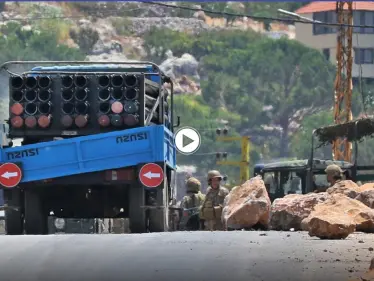 بالفيديو|| أتباع حزب الله يستعيدون "راجمة الصواريخ" من الجيش ويحتفون بعودة مطلق الرشقات على إسرائيل - وكالة ستيب نيوز