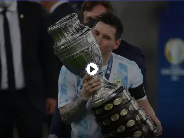 شاهد|| ردة فعل ميسي بعد فوز الأرجنتين ولحظة صعوده منصة التتويج وسط احتفال جنوني (فيديو وصور) - وكالة ستيب نيوز