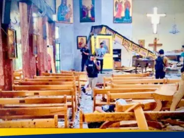 "بطل الكنيسة" يشغل السوريين.. ماذا فعل مع المهاجم الذي اقتحم مار إلياس بدمشق - وكالة ستيب نيوز