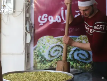 البوظة الشامية العربية الدق.. الأولى من نوعها في مدينة الباب شرقي حلب - وكالة ستيب نيوز