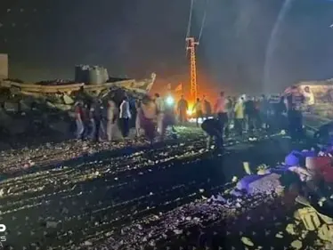 فيديو.. شاهد لحظة وقوع انفجار ضخم في لبنان تسبب بمقتل شخص وإصابة 7 آخرين - وكالة ستيب نيوز