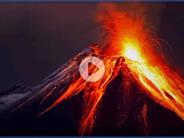 بالفيديو|| أضاء السماء باللون الأحمر.. ثوران بركان آيسلندي بعد أن ظل خامدًا لمدة 6 ألاف عام - وكالة ستيب نيوز