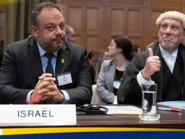 شاهد|| موقف "محرج" لمحامي إسرائيل في محكمة العدل الدولية و3 قضاة عرب داخلها لاتخاذ القرار - وكالة ستيب نيوز