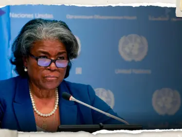 سفيرة واشنطن بالأمم المتحدة تدعو طرف النزاع في السودان إلى الالتزام بوقف اطلاق النار - وكالة ستيب نيوز