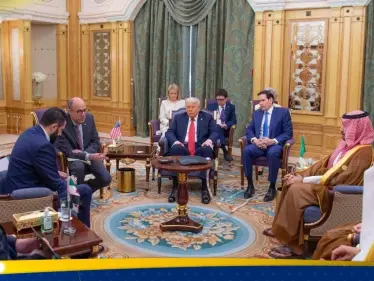 ترامب يشيد بالشرع 