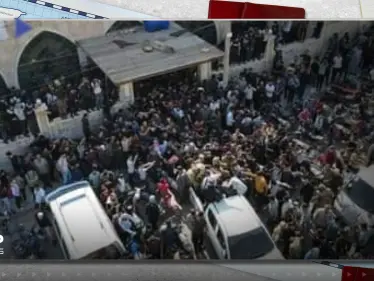 شاهد|| الآلاف يشيعون الإعلامي محمد عثمان في إدلب السورية.. وتفاعل واسع مع رسالته لغزة - وكالة ستيب نيوز