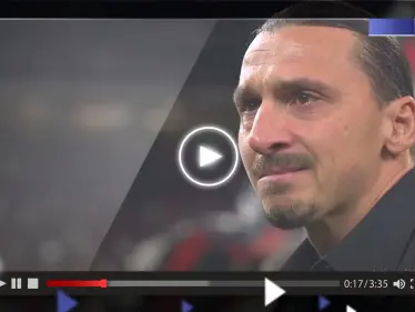 شاهد|| الدموع تغمر ابراهيموفيتش.. وهو يعلن اعتزاله كرة القدم عن 41 عاما - وكالة ستيب نيوز