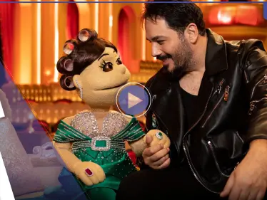 بالفيديو|| رامي عياش يقفز على الحبل ويغني 