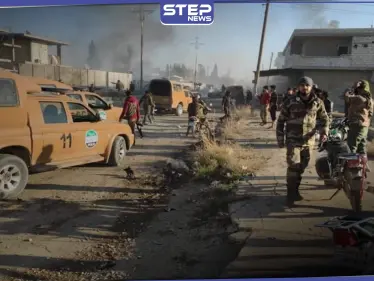 بالفيديو || قتلى أتراك وجرحى بانفجار مفخخة استهدفت حاجزا مشتركًا بمدينة رأس العين - وكالة ستيب نيوز