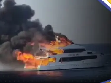 كشف سر انفجارات مركب السائحين المحترق بمصر الذي قضى فيه 3 بريطانيين - وكالة ستيب نيوز